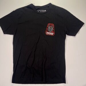 Defcon Canine Darth Vader Star Wars German Shepherd Graphic T-Shirt Mens Large